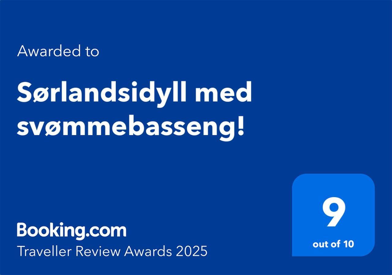 דירות קריסטיאנסאנד Sorlandsidyll Med Svommebasseng! מראה חיצוני תמונה